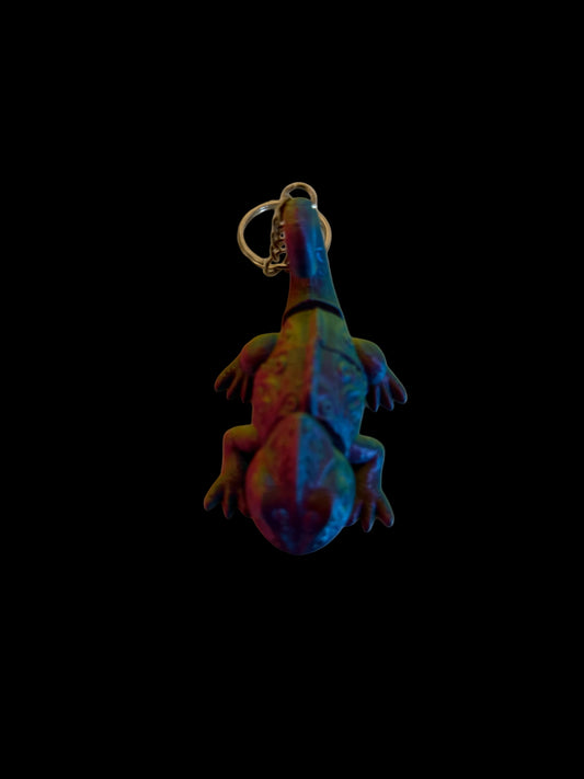 Decorative Chameleon Keychain