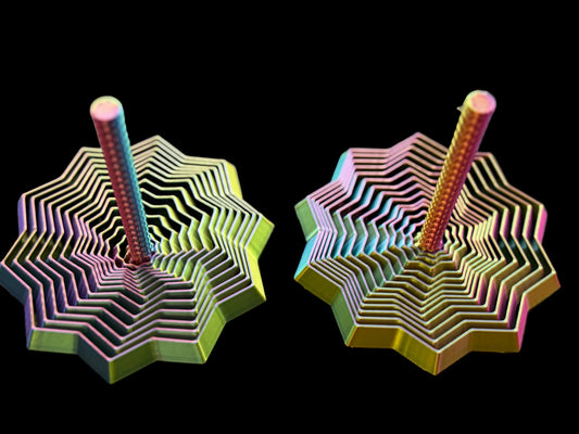 10 Point Super Star Fidget with Handle