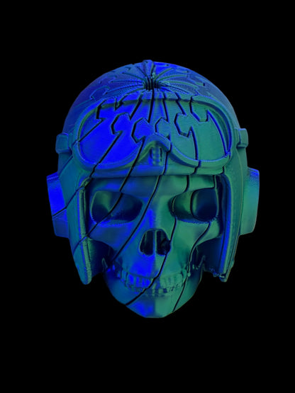 Aviator Twist Skull Fidget